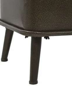 vidaXL Storage Bench with Backrest Artificial Leather 120x52x75 cm