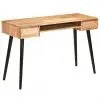 vidaXL Writing Table Solid Acacia Wood 118x45x76 cm
