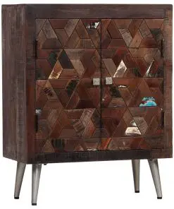 vidaXL Sideboard Solid Reclaimed Wood 60x30x76 cm