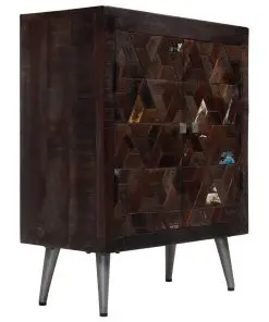 vidaXL Sideboard Solid Reclaimed Wood 60x30x76 cm