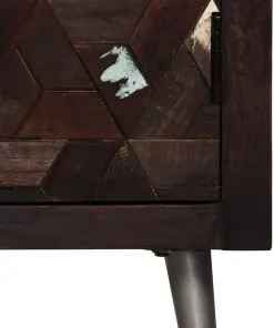 vidaXL Sideboard Solid Reclaimed Wood 60x30x76 cm