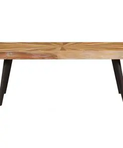 vidaXL Coffee Table Solid Mango Wood 90x55x36 cm
