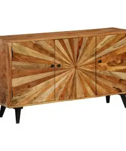 vidaXL Sideboard Solid Mango Wood 140x35x75 cm