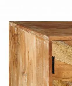 vidaXL Sideboard Solid Mango Wood 140x35x75 cm