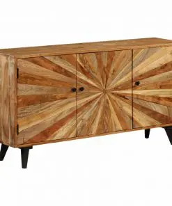 vidaXL Sideboard Solid Mango Wood 140x35x75 cm
