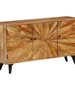 vidaXL Sideboard Solid Mango Wood 140x35x75 cm
