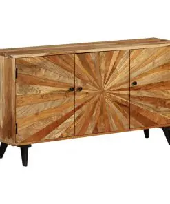 vidaXL Sideboard Solid Mango Wood 140x35x75 cm