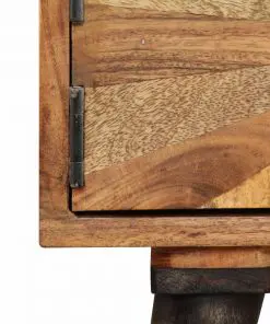 vidaXL TV Cabinet Solid Mango Wood 145x35x35 cm