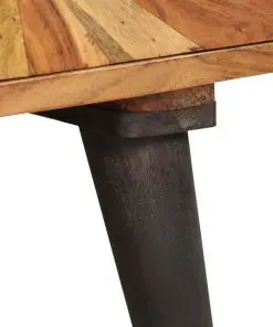 vidaXL TV Cabinet Solid Mango Wood 145x35x35 cm