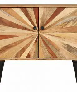 vidaXL Sideboard Solid Mango Wood 85x30x75 cm