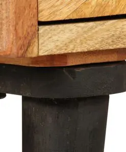 vidaXL Sideboard Solid Mango Wood 85x30x75 cm