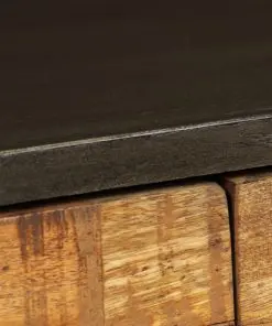 vidaXL TV Cabinet Solid Mango Wood 140x30x45 cm