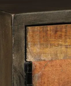 vidaXL TV Cabinet Solid Mango Wood 140x30x45 cm