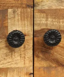 vidaXL TV Cabinet Solid Mango Wood 140x30x45 cm