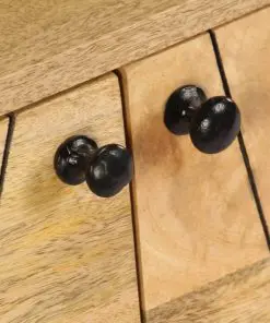 vidaXL TV Cabinet Solid Mango Wood 140x30x40 cm