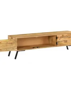 vidaXL TV Cabinet Solid Mango Wood 140x30x40 cm