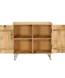 vidaXL Sideboard Solid Mango Wood 80x30x75 cm