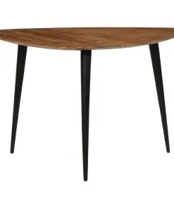 vidaXL Coffee Table Set 3 Pieces Solid Acacia Wood