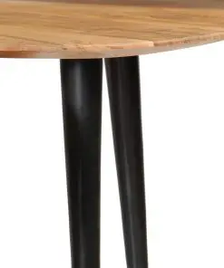 vidaXL Coffee Table Set 3 Pieces Solid Acacia Wood