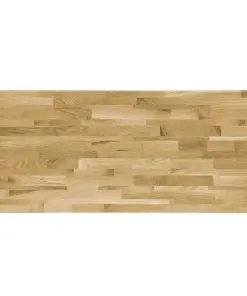 vidaXL Table Top Solid Oak Wood Rectangular 23 mm 140×60 cm