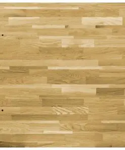 vidaXL Table Top Solid Oak Wood Square 44 mm 70×70 cm