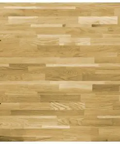 vidaXL Table Top Solid Oak Wood Square 44 mm 80×80 cm