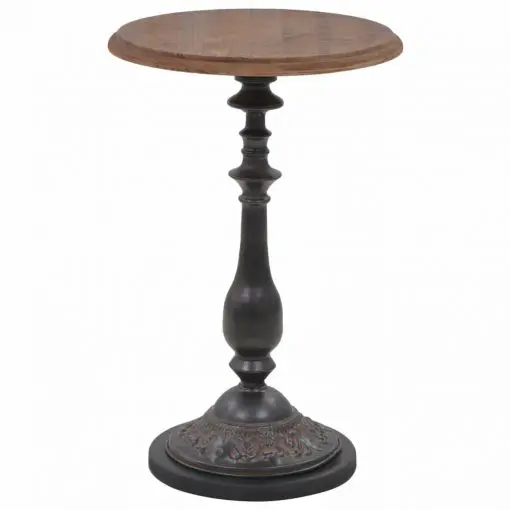 vidaXL End Table Solid Fir Wood 40×64 cm Brown