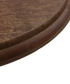 vidaXL End Table Solid Fir Wood 40×64 cm Brown