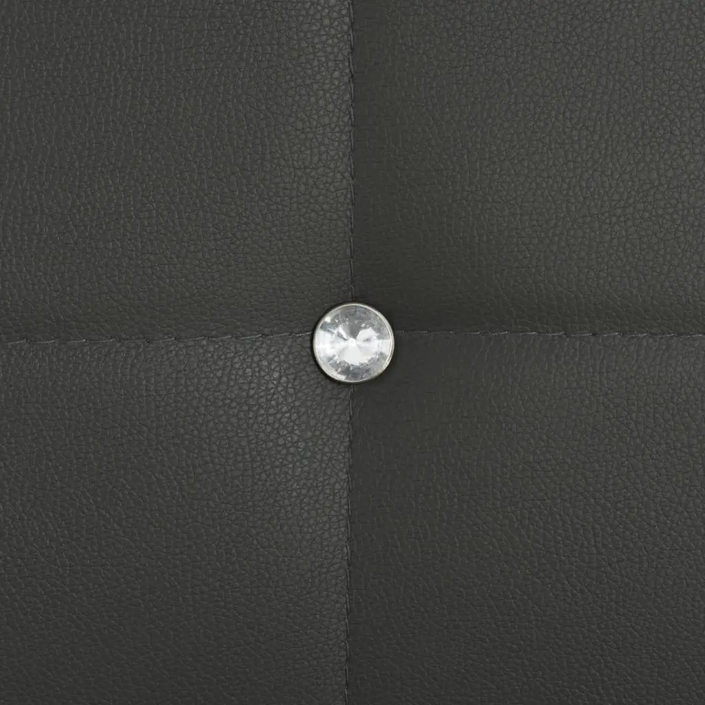 vidaXL Dining Chairs 4 pcs Grey Faux Leather