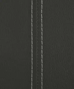 vidaXL Cantilever Dining Chairs 2 pcs Grey Faux Leather