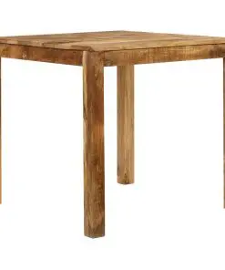 vidaXL Dining Table Solid Mango Wood 82x80x76 cm