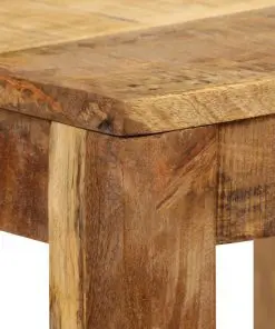 vidaXL Dining Table Solid Mango Wood 82x80x76 cm