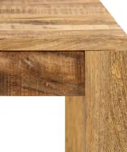 vidaXL Dining Table Solid Mango Wood 82x80x76 cm