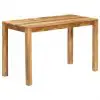 vidaXL Dining Table Solid Mango Wood 120x60x76 cm vidaXL Dining Table Solid Mango Wood 120x60x76 cm
