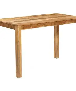 vidaXL Dining Table Solid Mango Wood 120x60x76 cm