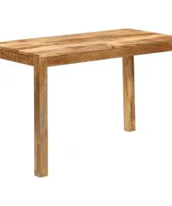 vidaXL Dining Table Solid Mango Wood 120x60x76 cm