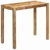 vidaXL Bar Table Solid Mango Wood 120x60x108 cm