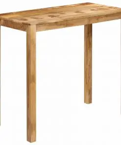 vidaXL Bar Table Solid Mango Wood 120x60x108 cm
