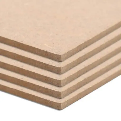 vidaXL 20 pcs MDF Sheets Square 60×60 cm 2.5 mm