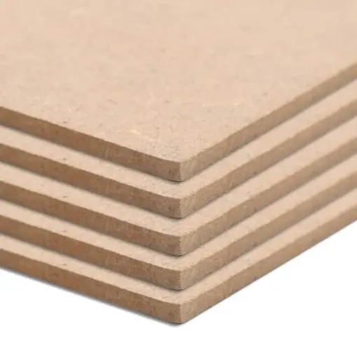 vidaXL 8 pcs MDF Sheets Square 60×60 cm 12 mm