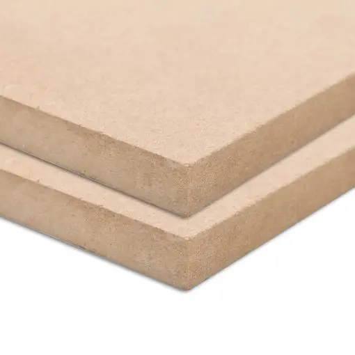 vidaXL 2 pcs MDF Sheets Rectangular 120×60 cm 12 mm