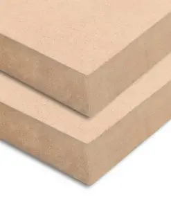 vidaXL MDF Sheet Rectangular 120×60 cm 25 mm