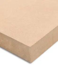vidaXL MDF Sheet Rectangular 120×60 cm 25 mm