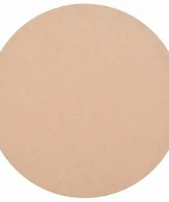 vidaXL Table Top Round MDF 400×18 mm