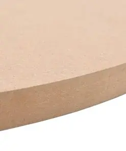 vidaXL Table Top Round MDF 800×18 mm