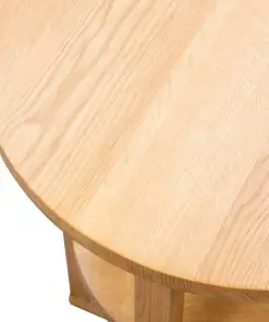 vidaXL Side Table 40×50 cm Solid Oak Wood