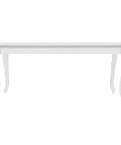 vidaXL Dining Table 179x89x81 cm High Gloss White