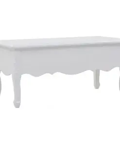 vidaXL Coffee Table 100x50x46 cm White