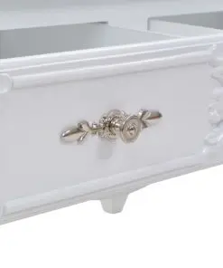 vidaXL Coffee Table 100x50x46 cm White