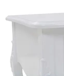 vidaXL Coffee Table 100x50x46 cm White